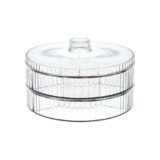 Hokori 2-tier 4- compartment Round Lunar New Year Candy Вох