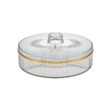 Hokori 4-compartment Round Lunar New Year Candy Box