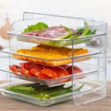 Hokori 4-tier Food Tray