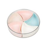 Hokori 5-compartment Round Lunar New Year Candy Box
