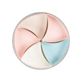 Hokori 5-compartment Round Lunar New Year Candy Box