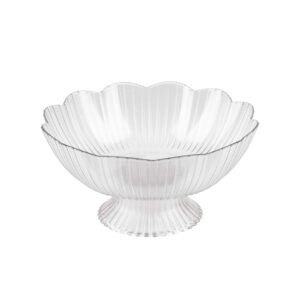 Hokori Flower Plate with High Base