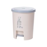 Hokori Round Step-On Dustbin 12L