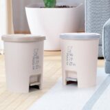 Hokori Round Step-On Dustbin 12L