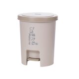 Hokori Round Step-On Dustbin 6L
