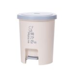 Hokori Round Step-On Dustbin 6L