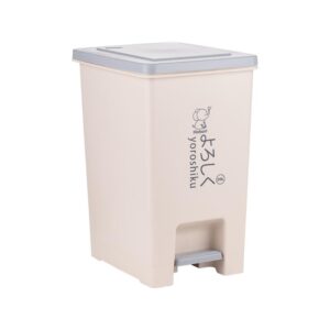 Hokori Square Step-On Dustbin 20L