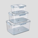 Set 3 of Hokori rectangular food containers