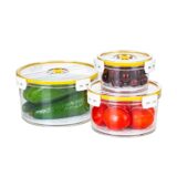 Set of 3 Hokori round food containers