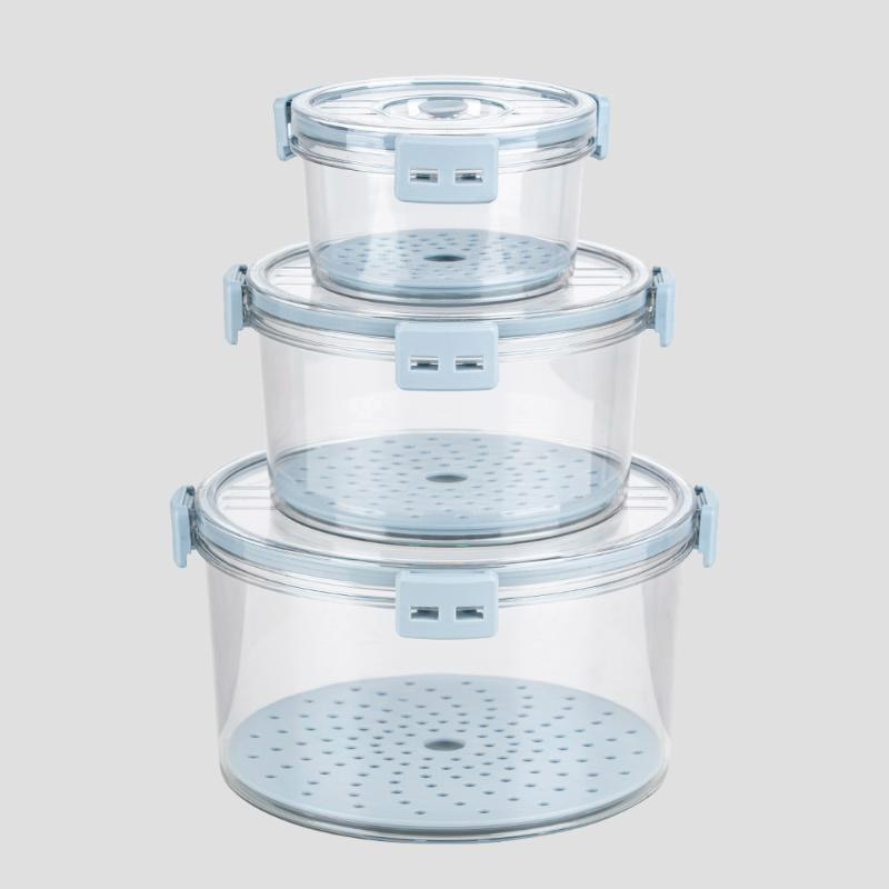Set of 3 Hokori round food containers Set of 3 Hokori round food containers