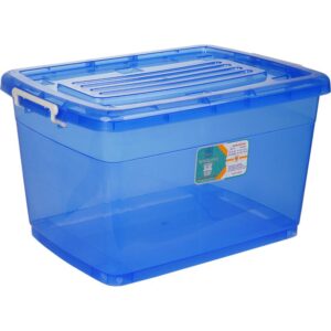 Rectangular Storage Container 75L - Transparent
