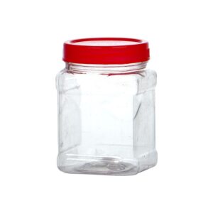 Tall Square Jar 20 P13